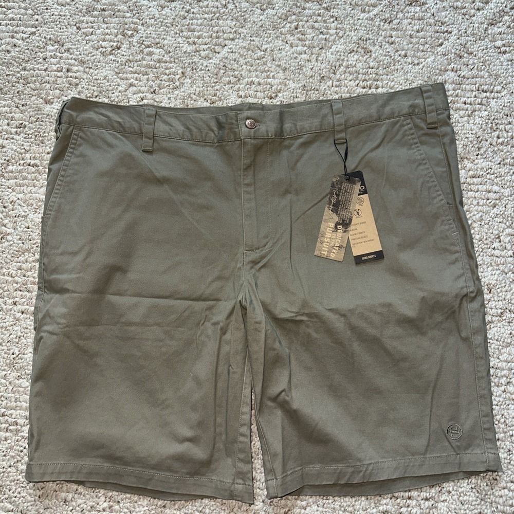 Mens Heybo Shorts The Efird Mushroom  XL Beige  Cotton  Lightweight Hike Outdoor